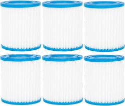 VirtuFit Voordeelbox Cartridge voor Filterpomp Type I 6x
