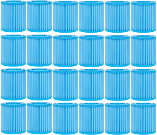 VirtuFit Voordeelbox Anti Bacteriële Cartridge Filterpomp Type H 24x