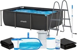 VirtuFit Pack Complet Piscine Rectangulaire 260x180 cm






