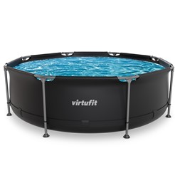 Piscine Ronde VirtuFit - Ø244 x 76 cm - Anthracite