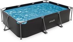 VirtuFit Rechthoekig Zwembad - 300 x 210 x 66 cm - Antraciet