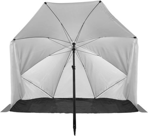 VirtuFit Strandparasol - Windscherm - 160 cm - Grijs-2