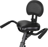 VirtuFit DB100 Opvouwbare Deskbike met Rugleuning - Bureaufiets met Computer - Gratis trainingsschema-2