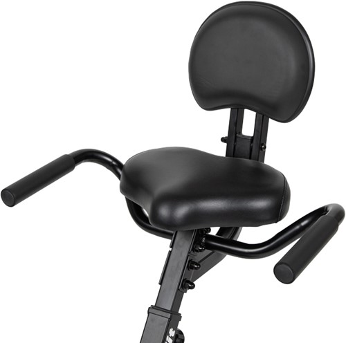 VirtuFit DB100 Opvouwbare Deskbike met Rugleuning - Bureaufiets met Computer - Gratis trainingsschema-2