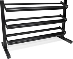VirtuFit Dumbbell Rack Pro - Halter Rack - 3 couches