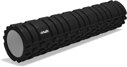 VirtuFit Grid Foam Roller - Massage roller - 62 cm - Zwart