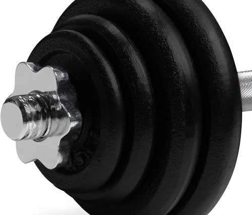 VirtuFit Verstelbare Dumbbellset Pro - Halterset - Gietijzer - 1 x 15 kg-3