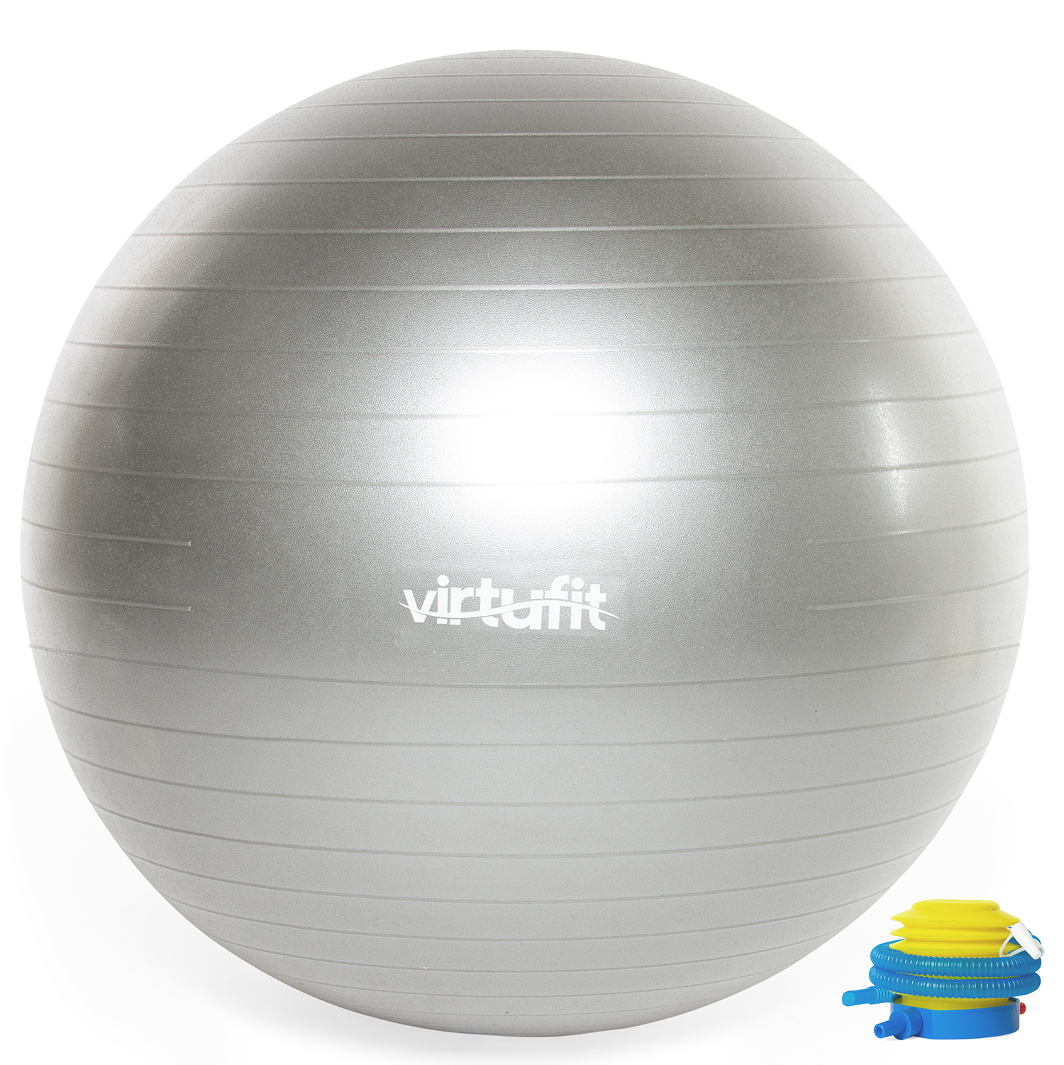Tub Opnemen ga verder VirtuFit Anti-Burst Fitnessbal Pro - Gymbal - Swiss Ball - met Pomp - Grijs  - 75 cm | Fitwinkel.be