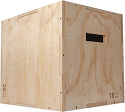 Executie hoe Autorisatie VirtuFit Houten Plyo Box 3-in-1 - Groot - 50 x 60 x 75 cm | Fitwinkel.be