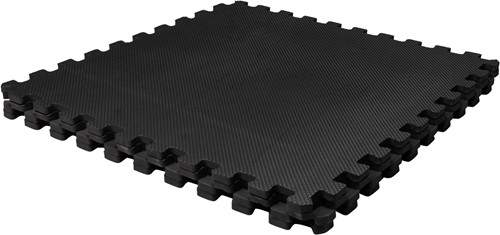 VirtuFit Fitness Puzzelmat - 12-delige Vloermat - 240 x 180 cm - Zwart-3
