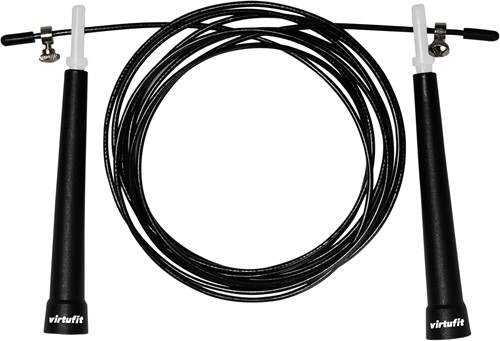 VirtuFit Speedrope - Springtouw - Verstelbaar - Zwart