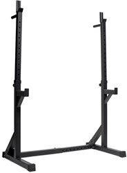 Rack à squat ajustable VirtuFit - Supports de halter - avec supports de trempette