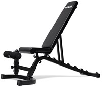 VirtuFit Verstelbare Fitnessbank Pro - Zwart