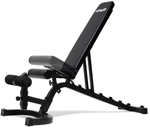virtufit verstelbare fitnessbank deluxe verstelbaar bankje