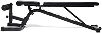 VirtuFit Verstelbare Fitnessbank Pro - Zwart-3