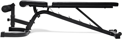 VirtuFit Verstelbare Fitnessbank Pro - Zwart-3