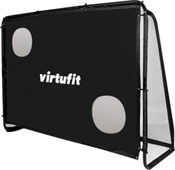 VirtuFit Football Goal Pro avec mur de but - But de football - 220 x 170 cm