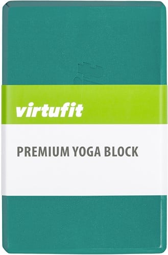 VirtuFit Premium Yoga Blok - EVA Foam - Ocean Green-3