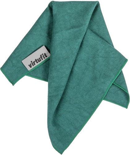 VirtuFit Premium Yoga Handdoek - 76 x 51 cm - Ocean Green 