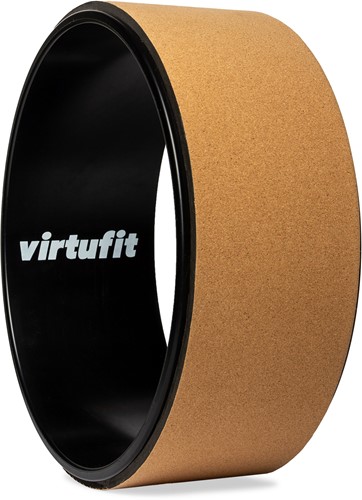 VirtuFit Premium Kurk Yoga Wiel - Ecologisch - 33 cm - Tweedekans