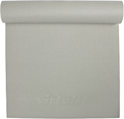 Tapis de yoga VirtuFit Premium - 183 x 61 x 0,4 cm - Gris naturel