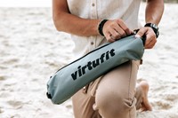 VirtuFit Camping Stoel Compact - Strandstoel  - Grijs - sfeerafbeelding 1