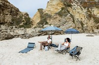 VirtuFit Strandparasol - Windscherm - 180 cm - Grijs - sfeerafbeelding 4