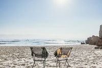 VirtuFit Camping Stoel Compact - Strandstoel  - Grijs - sfeerafbeelding 2