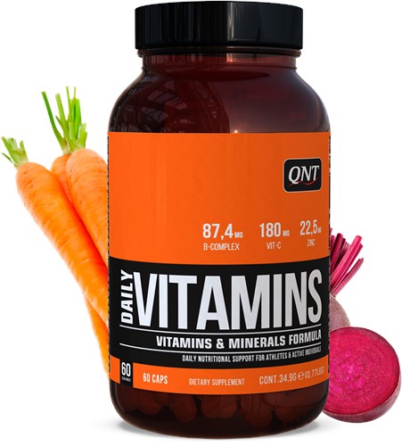 QNT Daily Vitamins 100 - 60 caps