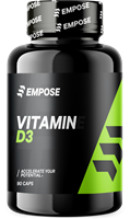 Empose Nutrition Vitamine D3 - 90 Capsules