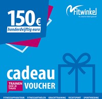 Fitwinkel Cadeaubon - 150 euro