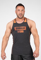 Gorilla Wear Wallace Tank Top - Gris/Orange