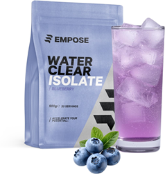 Empose Nutrition Water Clear Isolate - Proteine Ranja - Eiwit Poeder - 500 gr - Blauwe Bes