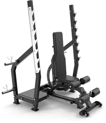 Toorx Professionnel Banc Olympique d'Haltères WBX-3900 - Ajustable