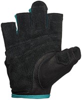 Harbinger Women's Power Stretchback Fitness Handschoenen - Zwart/Blauw-2