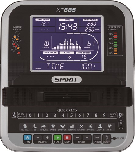 Spirit Fitness Home XT685 Loopband - Gratis trainingsschema-3