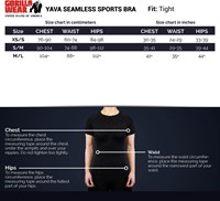 Yava Seamless Sportbeha - Zwart