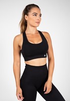 Gorilla Wear Yava Seamless Sportbeha - Zwart - XS/S