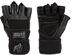 Gorilla Wear Dallas Wrist Wraps Gloves - Noir