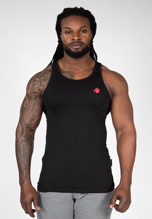 Gorilla Wear Adams Stretch Tank Top - Zwart - Xl