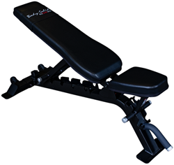 Body-Solid Pro Club Line Banc d'entraînement réglable Flat/Incline/Decline - Banc de fitness - Zwart