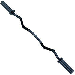 Barre de curl olympique Body-Solid - Noir